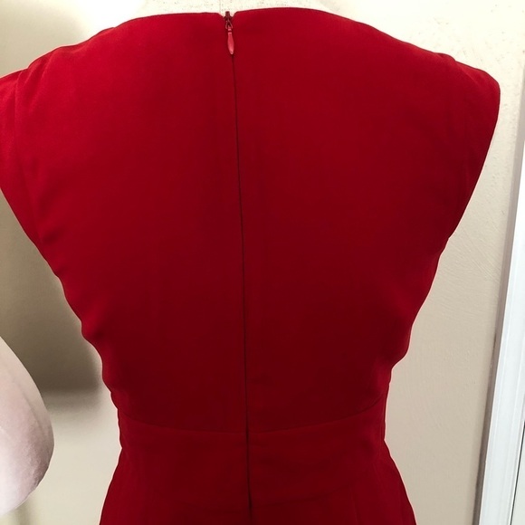 Forever 21 Classy Red Formal Dress, like new - Picture 3 of 5